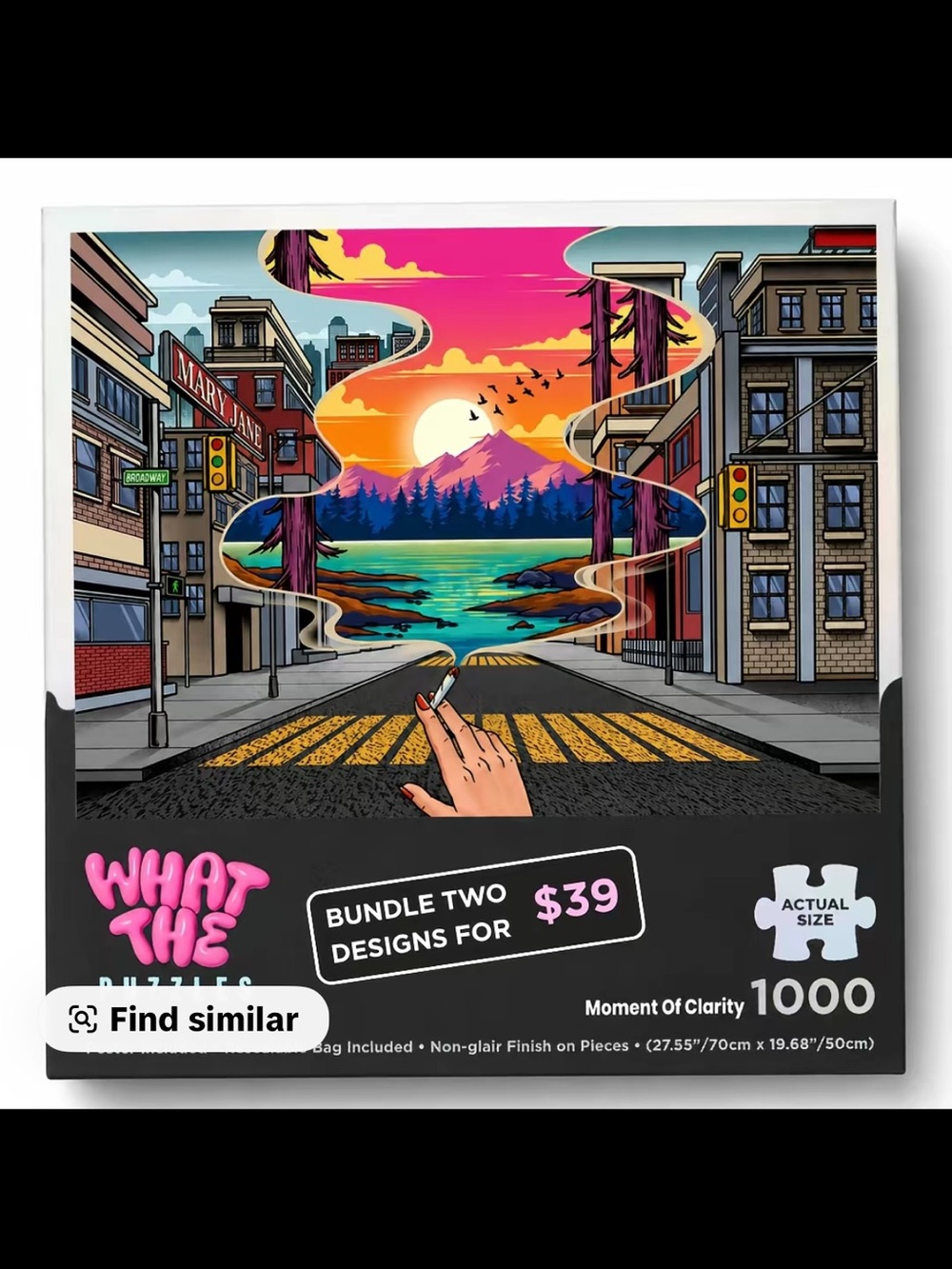 1000 pcs jigsaw puzzle for adults